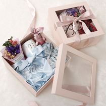 Fengtai original wedding morning gown Bride wedding gift Best friend birthday Bridesmaid morning gown hand gift box set return gift