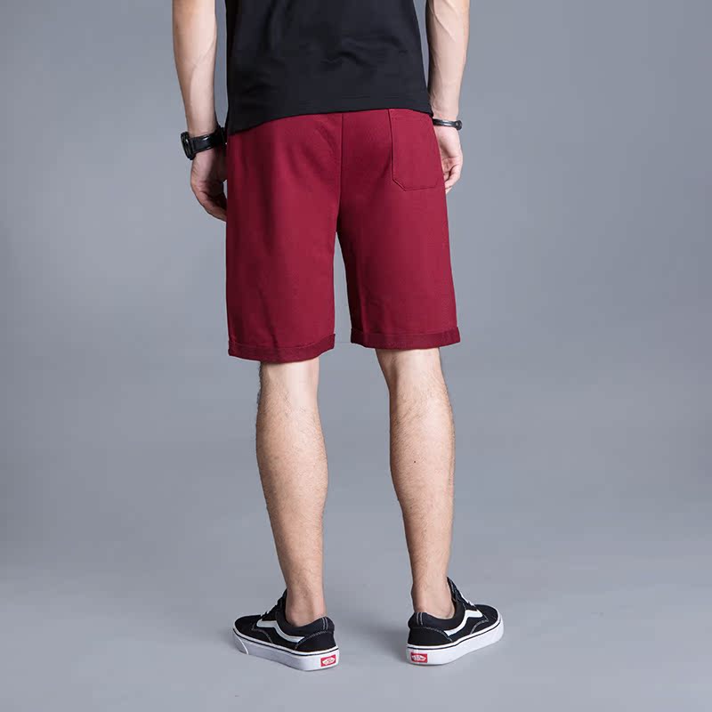 Giảm giá đặc biệt Bao Jia Nian Nam đan thời trang thể thao và giải trí Slim quần năm điểm Quần short nam thời trang nam cao cấp