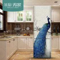  simple refrigerator renovation film creative air conditioning sticker self-adhesive removable non-stick waterproof custom