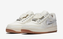 Travis Scott x AF1 Sail AF1 Nike change hook joint name White Air Force AQ4211-101