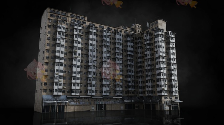 图片[13]-C4D blender室外未来贫民窟城市建筑废旧房屋大楼房子3d模型fbx设计素材 007-cg男孩