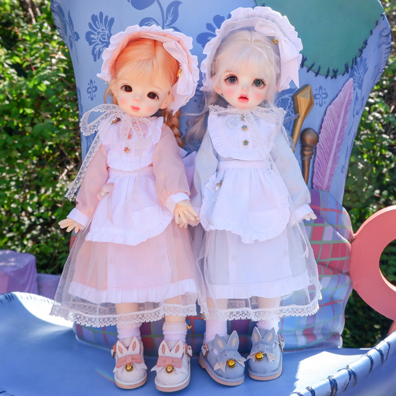 BJD 6 Sub-coat Starlight Tea will Lolita Ocean Dress Big 6 points 1 6 yosd Doll Clothes 30 cm
