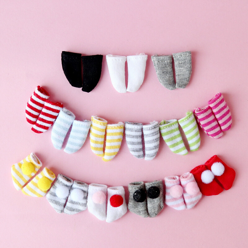 ob11 baby clothes 12 points bjd doll clothes beautiful knot pig GSC clay socks socks PICCODO