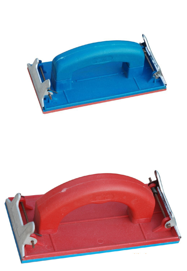 Grinding sandpaper rack sand cloth rack sand car wall grinding sand rack streamlined sponge sandpaper splint