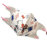 Трехмерная одноразовая детская мультяшная дышащая медицинская маска, 3D