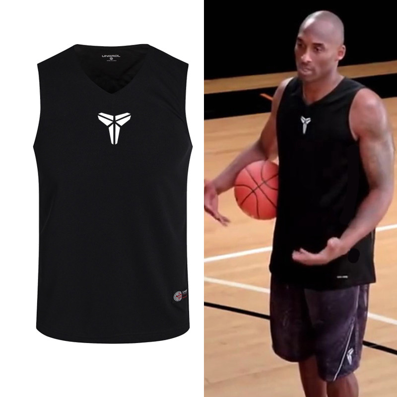 Cosby basketball vest European and American Street tide Hip Hop Loose men and women Sports Fitness Shoulder Sleeveless T-shirt Customisation