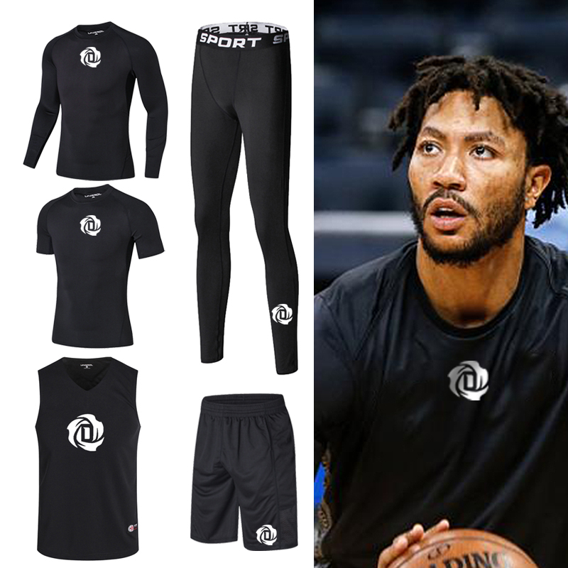 Ross Training Costume Suite Fall Winter Play Basketball Clothes Customized Jersey Running Speed Dry Stroke