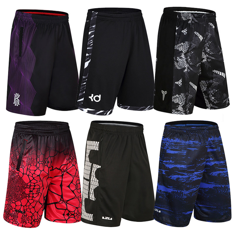 Owen Curry James Basketball Pants Overknee-loose Five-Software Sports Street Basketball Shorts Running Fitness Pants