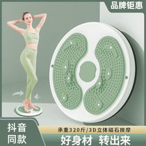 New twisting plate to slim waist slim legs slim belly artifact silent magnetic therapy home indoor weight loss exercise and fitness equipment