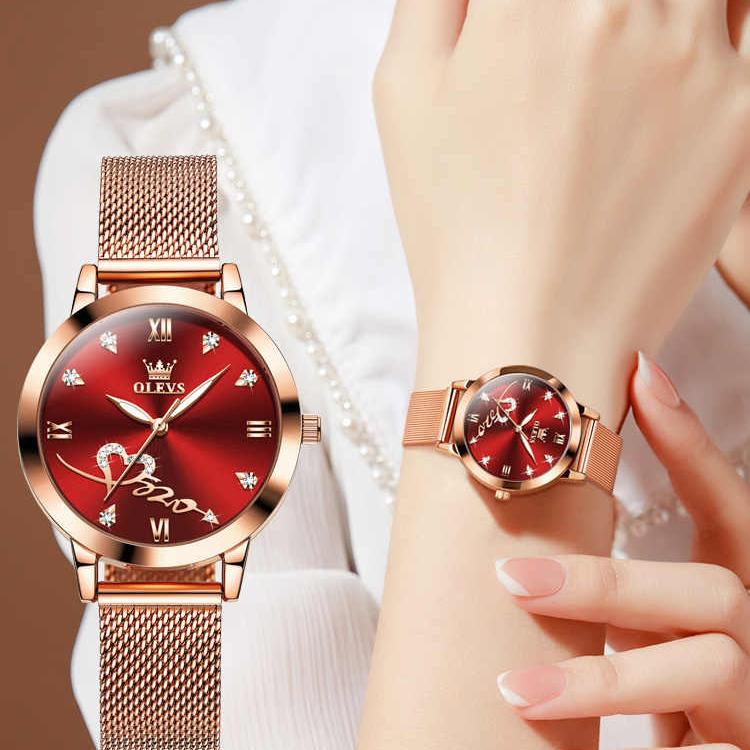 Tianwang Watch Women's New Model Light Luxury Fashionable Temperament Waterproof Top Ten Brands Quartz Watch Women's Valentine's Day Gift