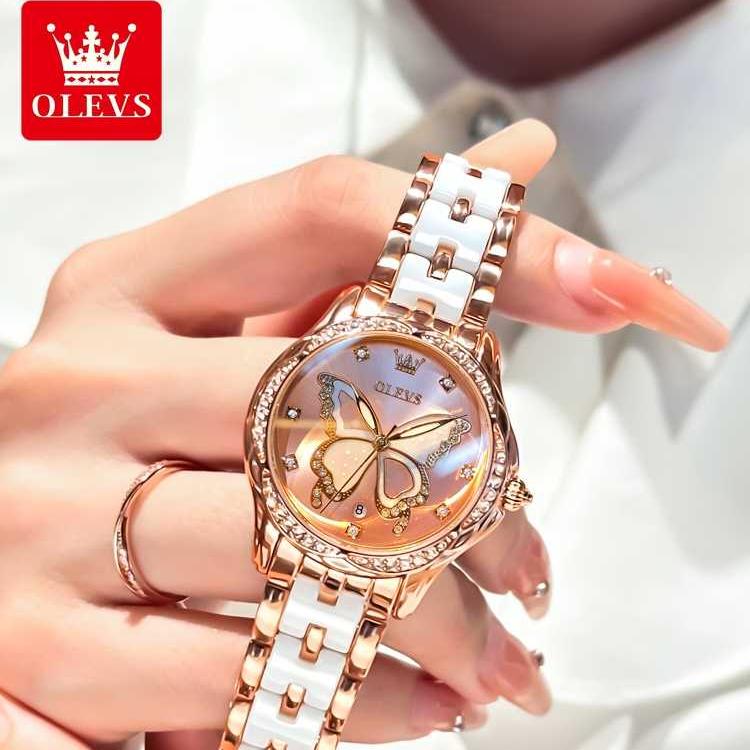 Tianwang Watch for Women, Light Luxury, Niche Fashion, Elegant, Waterproof, Luminous, Ceramic, Top Ten Brands, Quartz Watch for Women