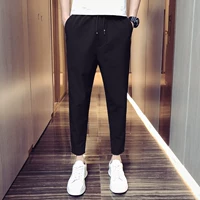 Черные плоские брюки