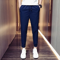 Тибетские брюки синего луча