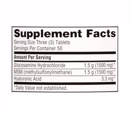 Spot/American Schiff Glucosamine Middle -Edderly Saint Supate Amino Sugar Bone 150 Зеленая бутылка