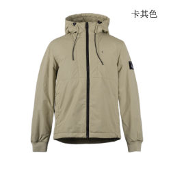 American Light Luxury C Fashion Men's Cotton Clothes Hooded Winter Clothes Large Size Men's Clothing for Casual Outerwear