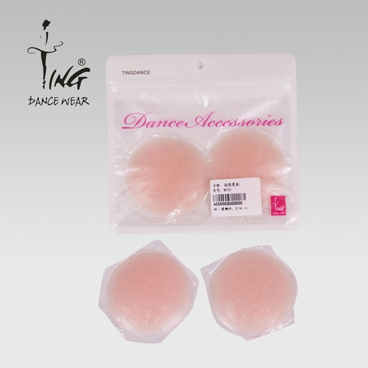 TING Chen Ting Dance Supplies Adult Dance Chest Paste Female Meat Color Chest Cushion Ballet performance with a bottom chest sticker