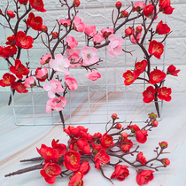 Plum Thorn peach blossom Thorn dried flower bouquet home dress photo background ornaments hipster flower branches flower products