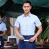 Western Restaurant Cafe Hotel Staff Mang sọc Áo sơ mi ngắn tay mùa hè Tây Nam Ăn Workwear 