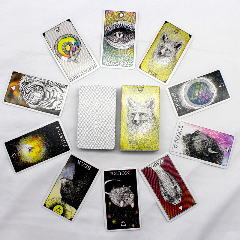 Animal Spirit Oracle Card Deck Animal Soul Encyclical Card Collection Table Tours to the table