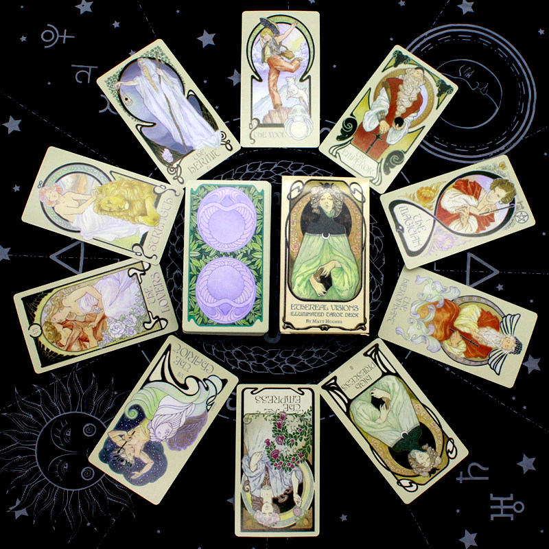 Ethereal Visions Tarot Ethereal Visions Tarot Board Game Card Gift Bag Tablecloth