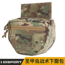 WoSporT Scarab Tactical Matting Underbelly Pack Vest Belly Bag For AVS JPC CPC