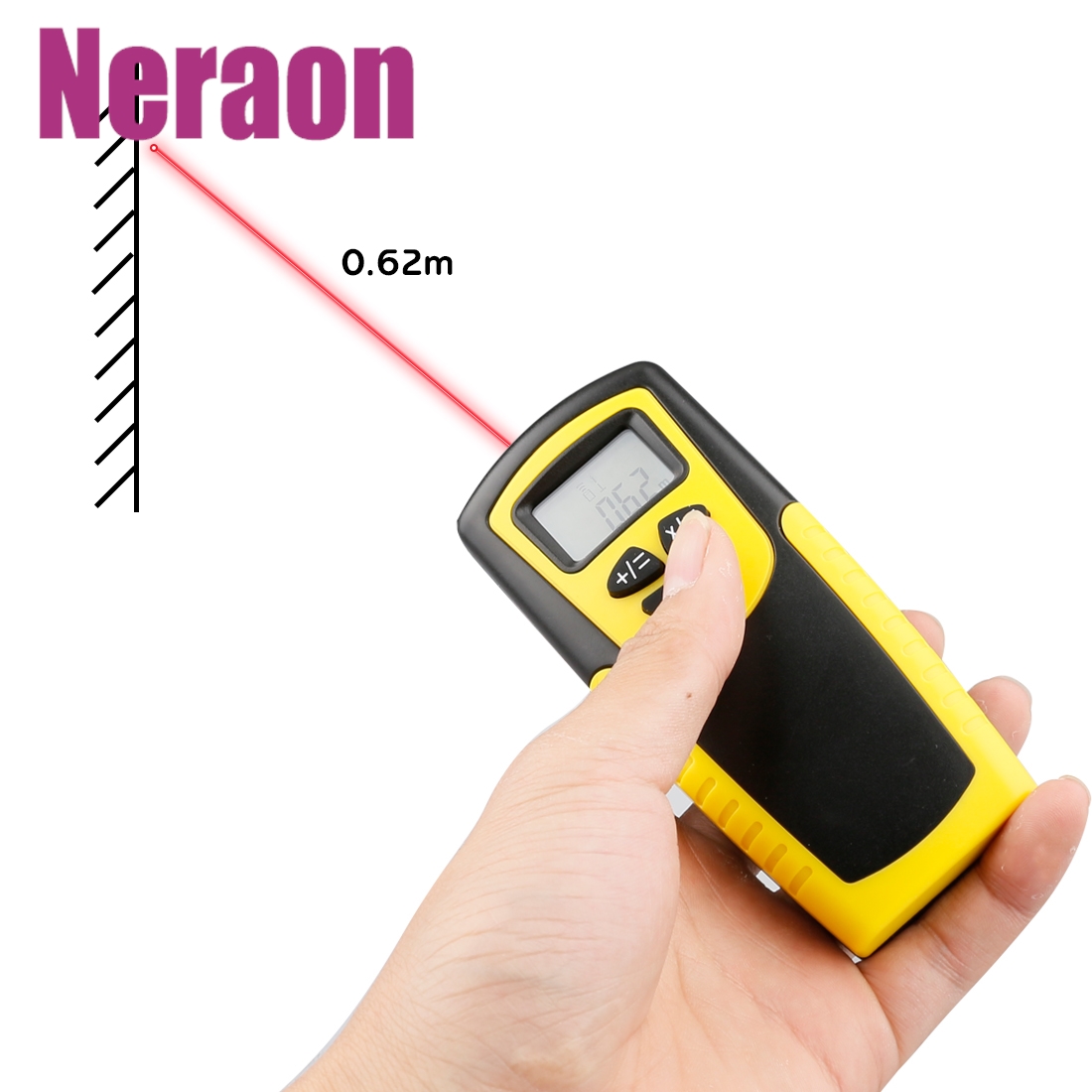 Rangefinder CP3011 Portable Ultrasonic Measuring Instrument Handheld Laser Infrared Rangefinder Foreign Trade Maximum 18 meters