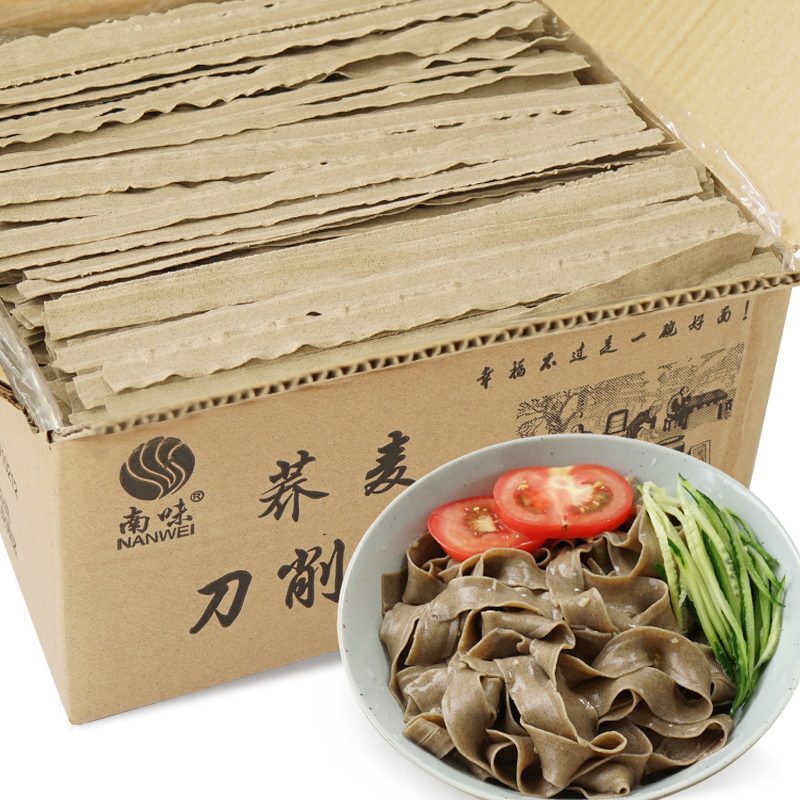 Buckwheat knife-cut noodles in a box of 3 pounds