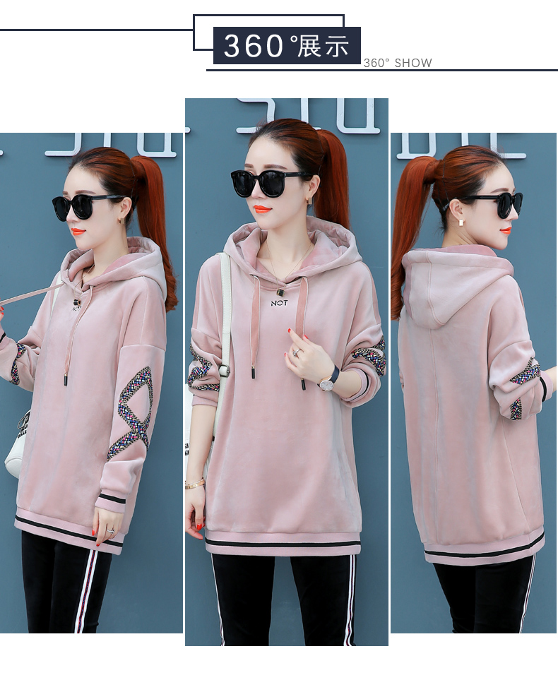 Sweatshirt femme en Polyester - Ref 3217330 Image 8