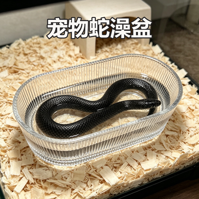 Pet Snake Bath Tub, Feeding Water Basin, Corn Snake Feeding Harness, Milk Snake Bathing Tub, Reptile Cleaning Special Water Tank Pet Snake Bath Tub, Feeding Water Basin, Corn Snake Feeding Harness, Milk Snake Bathing Tub, Reptile Cleaning Special Water Tank