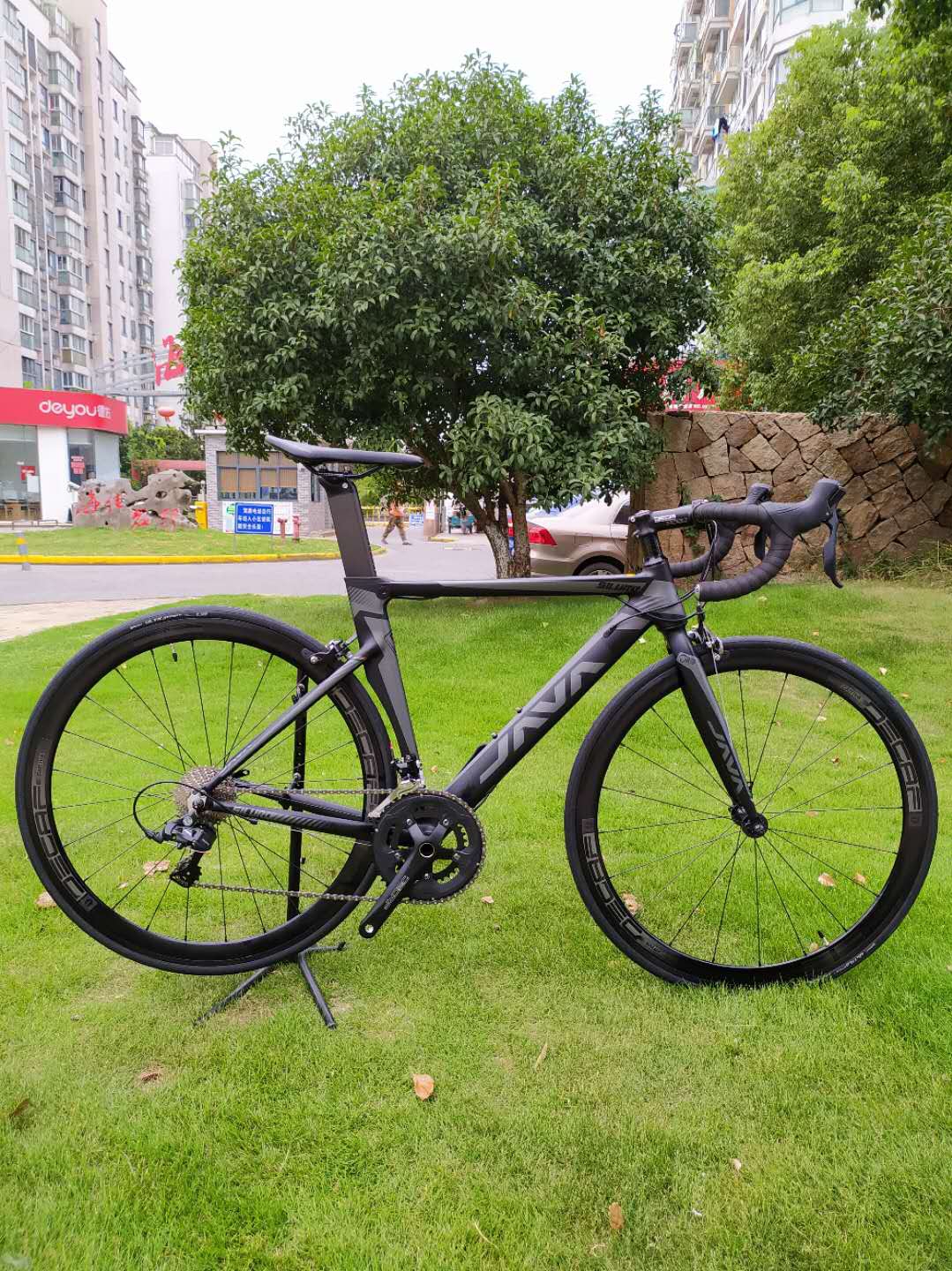 21 JAVA Jiawo torpedo siluro2 broken windmill road bike 18-speed adult aluminum alloy