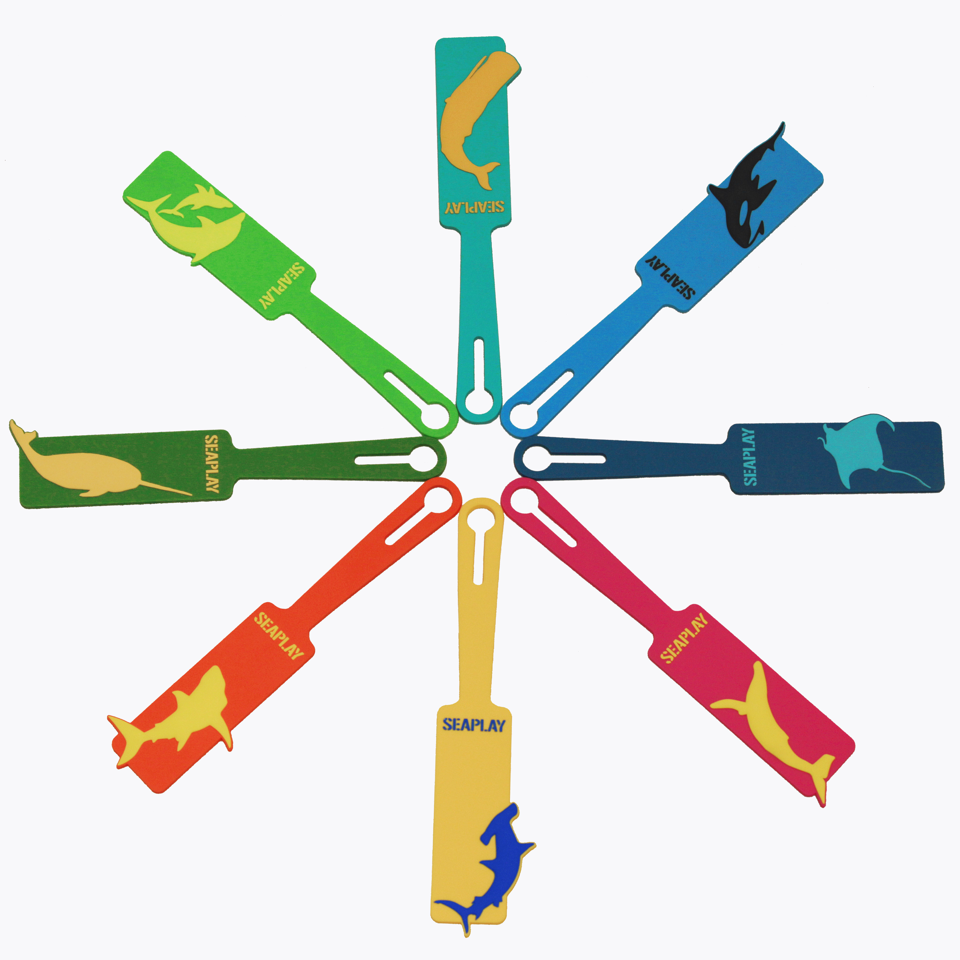 SEAPLAY Marine Biological Creative Baggage Line Adds Four Color Lovely Anti-Loss Identification