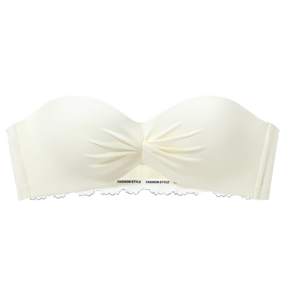 
Strapless underwear for women with anti-slip gathering small breasts to show big bra summer girl strapless sexy breast wrapping back bra