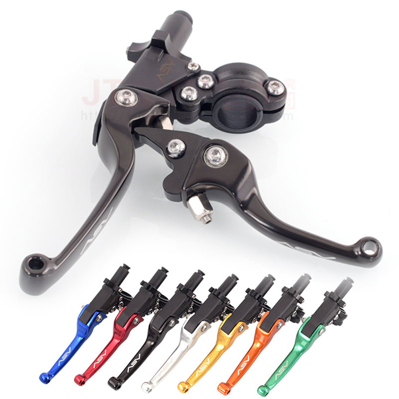 Cross country locomotive retrofit accessories ASV clutch brake buffalo horn forged folding folding handle Polar speed Erwah