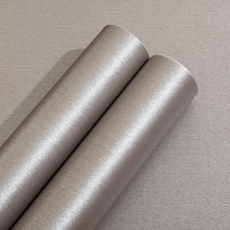 Fridge Sticker Full Sticker Wallpaper Advanced Light Lavish Change Color Cling Film Freezer Refurbished Wall Stickup Delicate Home Metal Cling Film