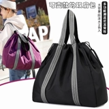 Вместительный и большой нейлоновый водонепроницаемый спортивный рюкзак для йоги для путешествий, ткань оксфорд, на шнурках