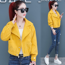 In August the wearing baseball coat lady short - term 2022 new spring and autumn fashion gas jacket tops