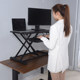 Frankwood standing desk can lift computer desk notebook desktop mobile folding workbench