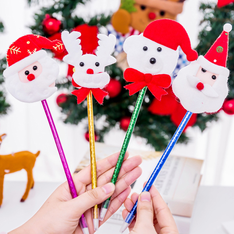 Christmas student gift creative pen kindergarten children share activities small gift children gift practical