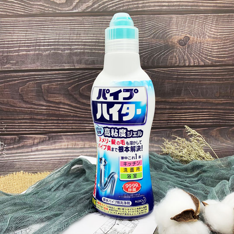 Japan Flowers Wang Tong Sewer Dredge Agent God No Hurt Pipe To Taste Deodorant Gel Type Soluble Hair-Taobao