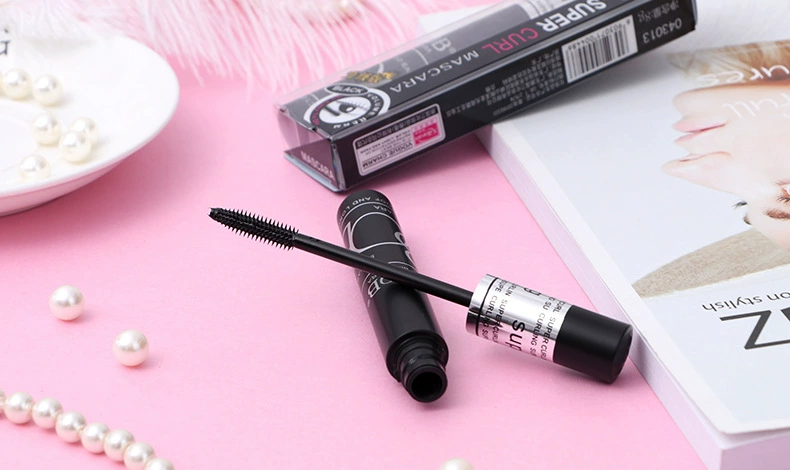 BOB mascara dài tuyệt đẹp uốn cong dày không thấm nước lâu dài không nở 43013 - Kem Mascara / Revitalash chuốt mi kiss me hồng