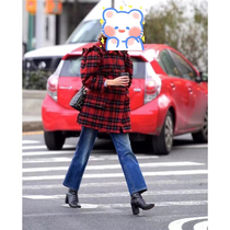 Dabai custom 22 new autumn and winter classic French short boots colette retro lace cowhide thick heel medium heel womens boots