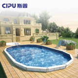 Вилла, бассейн, конструктор для спортзала