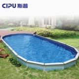 Вилла, бассейн, конструктор для спортзала