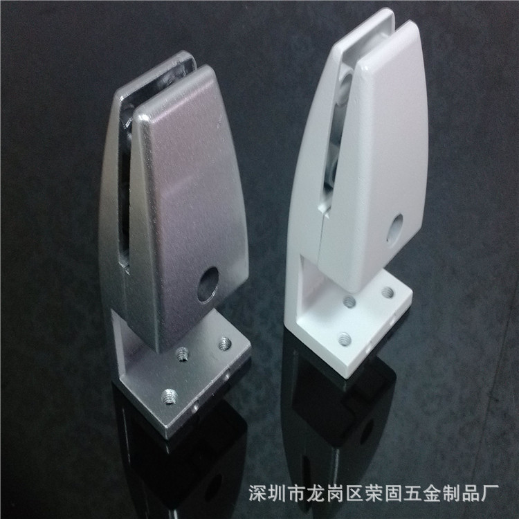 Aluminium alloy L-type folding screen clip desk bezel T-type glass holder