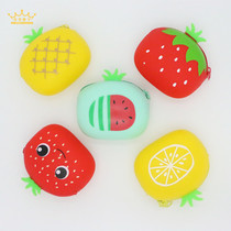 Han Edition Creative Fruit Zero Wallet Abrasion Resistant Cute Mini Wallet Woman Coin Bag Korea
