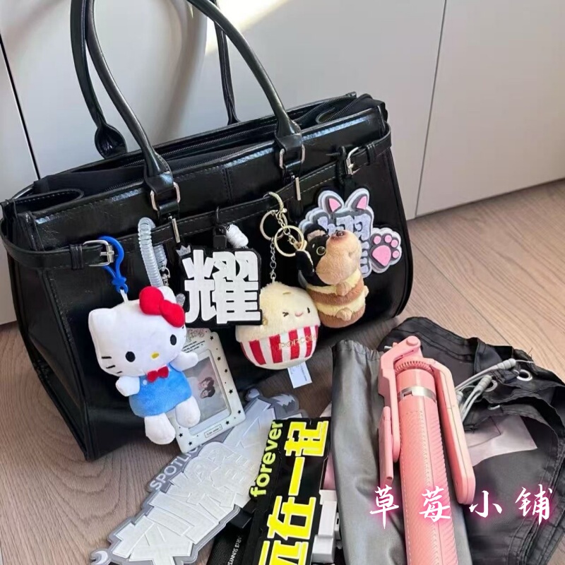 Japanese-Style Large-Capacity Tote Bag with Hidden Compartments for Cameras, Concert Handbag with Hidden Light Stand and Light Board, Secret Compartment Bag