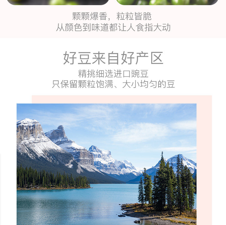 百草味  香酥小豌豆(蒜香味) 100g