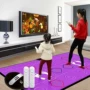 Khiêu vũ tuyệt vời PU dance mat không dây đôi TV giao diện máy tính nhảy máy nhà somatosensory chạy máy trò chơi Wan Khánh - Dance pad dance pad