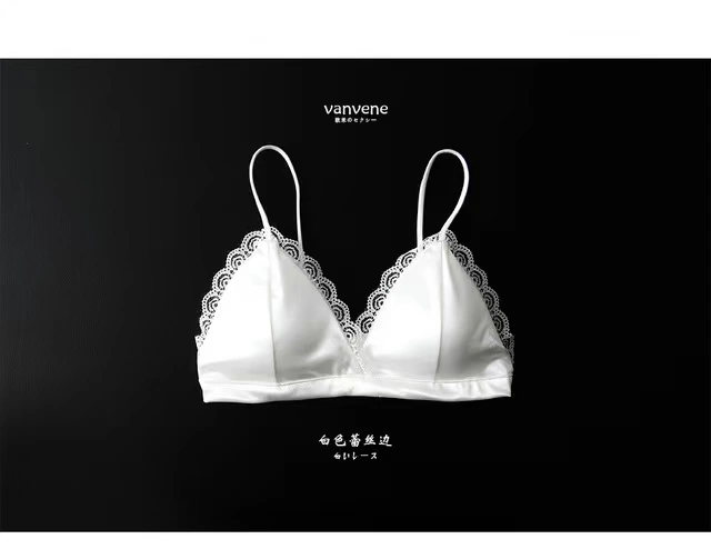 Hai mảnh Nhật Bản đích thực bộ bikini ren bra bra gợi cảm siêu nude không áp lực 24 giờ mát mẻ áo lót su