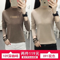 109 Deep Coffee +091 Camel Color